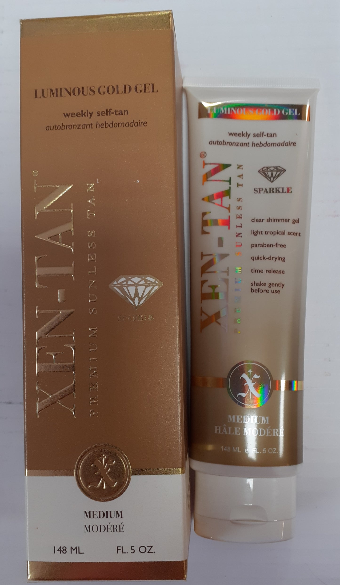 Xen-Tan Luminous Gold Gel Luxury Fake Tan 148ml | LA Image
