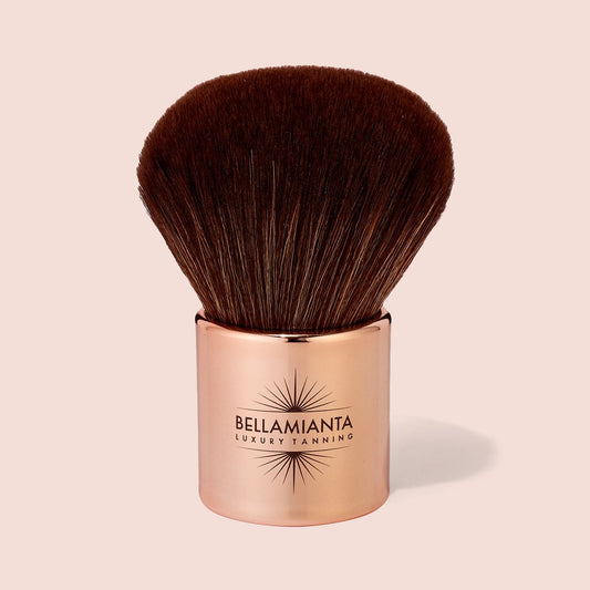BELLAMIANTA LUXURY KABUKI BRONZING BRUSH ROSE GOLD