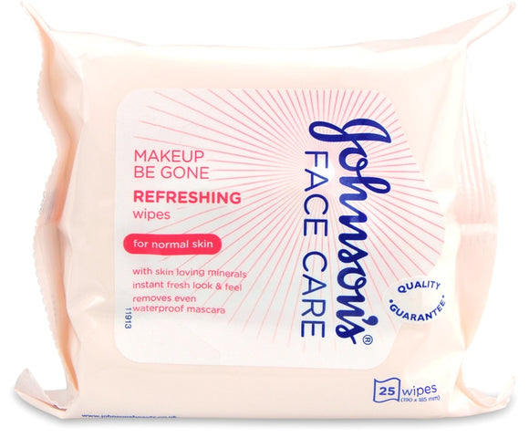 Johnsons Makeup Be Gone 5 in 1 Refreshing Wipes