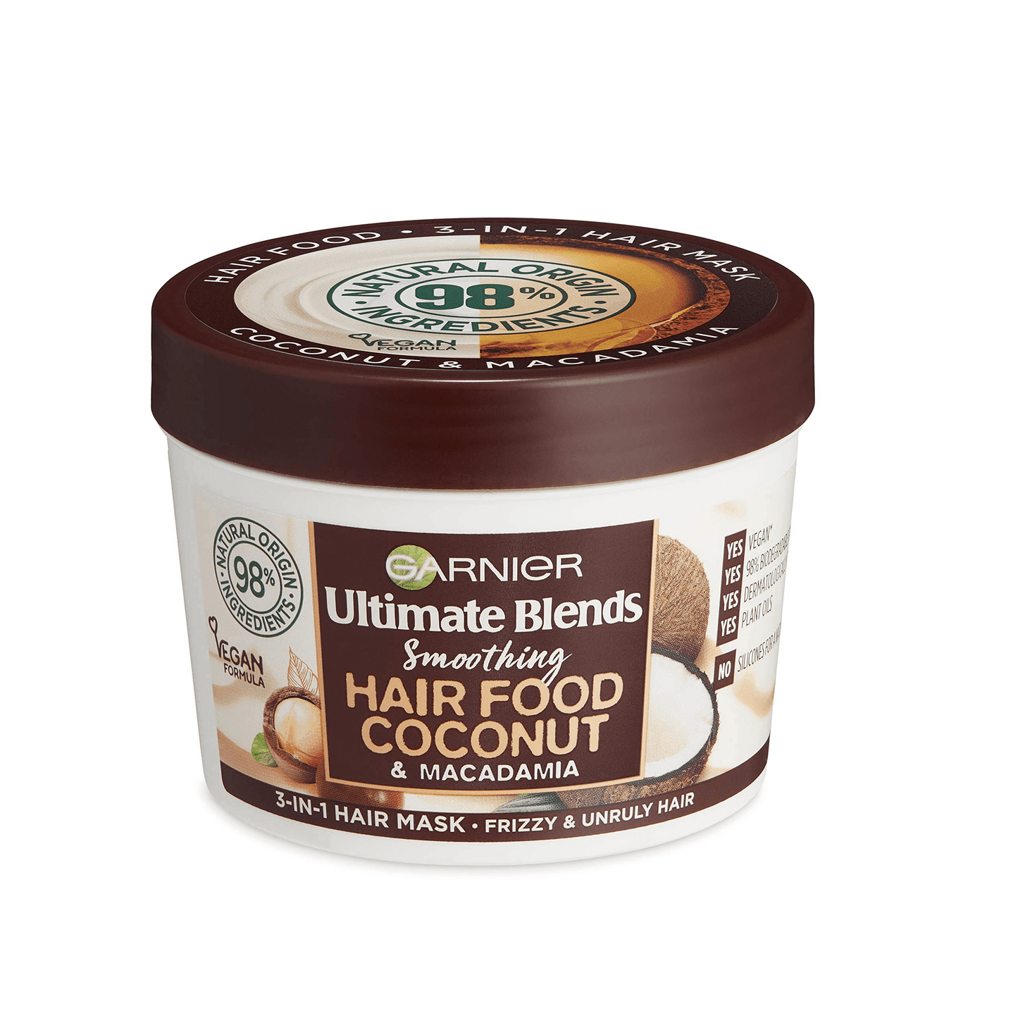 Garnier Ultamate Blends 3 in 1 Hair Mask Coconut 390ml | LA Image