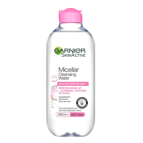 Garnier Micellar Cleansing Micellar Water Dry & Sensitive 400ml | LA Image