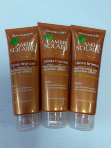 Garnier Ambre Solaire Bronzer Fake Tan Three Pack Offer | LA Image