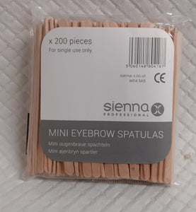 Mini Eyebrow Spatulas 200