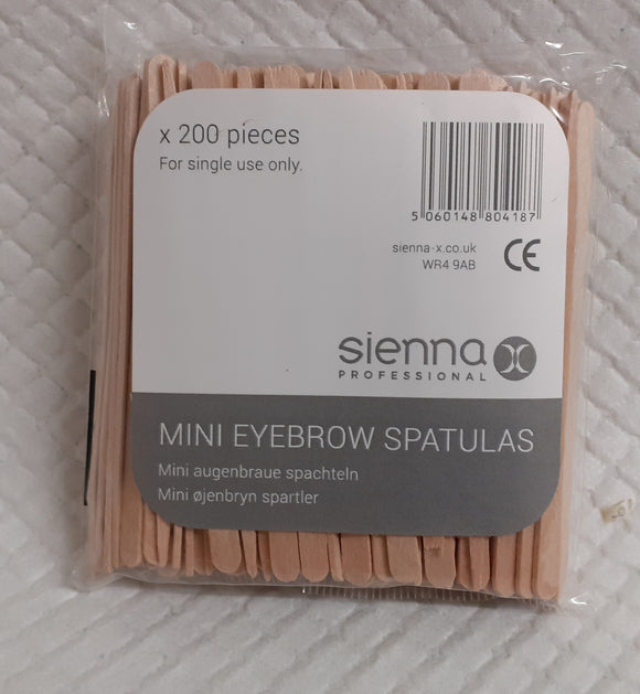 Mini Eyebrow Spatulas 200