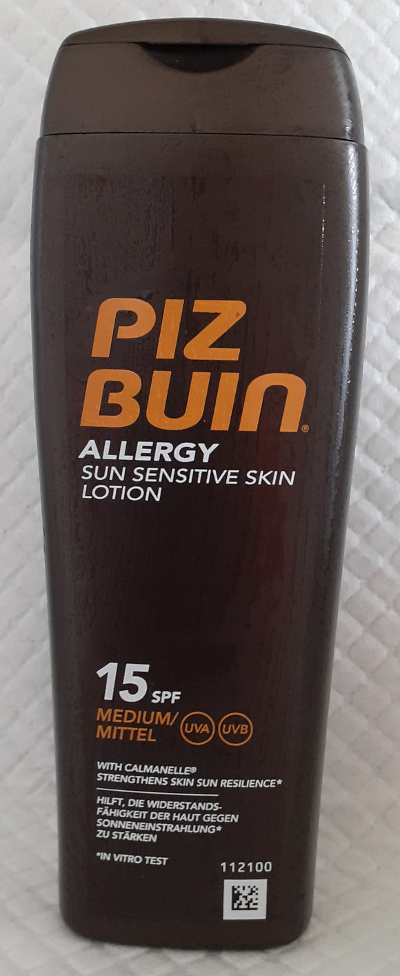 Piz Buin Allergy Sun Protection Lotion SPF15 200 ml