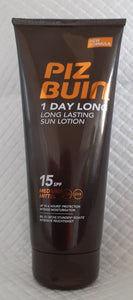 Piz Buin 1 Day Long Sun Lotion SPF 15 200 ml