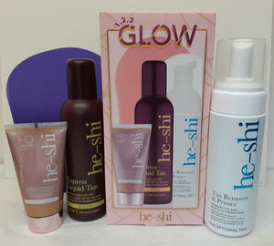 HE-SHI 123 GLOW GIFT PACK OFFER! £25 | LA Image