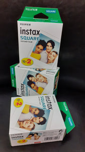 FUJIFILM INSTAX SQUARE INSTANT FILM TWIN PACK 20