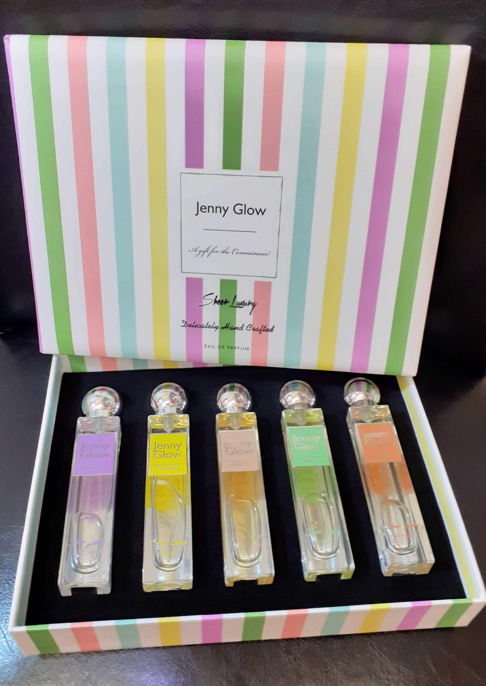 JENNY GLOW CANDY BOX PERFUME SET 5PC – LA Image