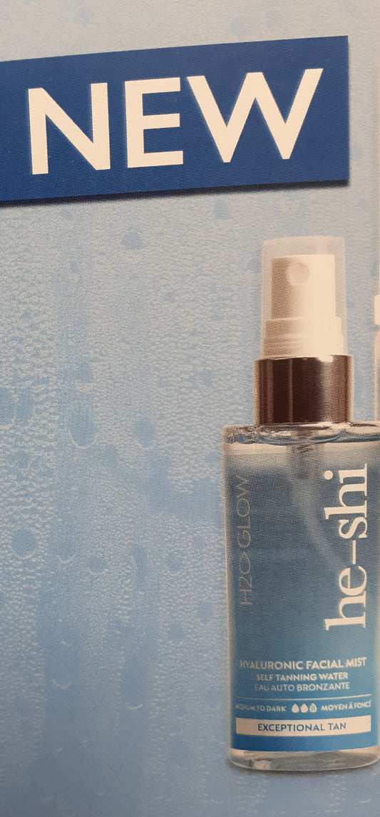 HE-SHI H20 GLOW HYALURONIC FACIAL MIST OFFER 20% OFF