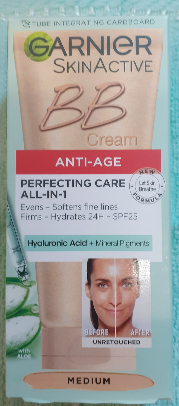 GARNIER BB cream ANTI-AGE cream medium