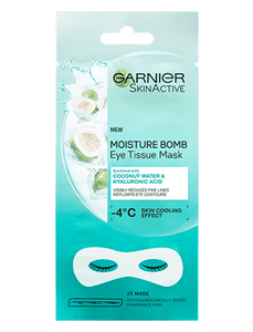 Garnier Skinactive Moisture Bomb Eye Sheet Mask | LA Image