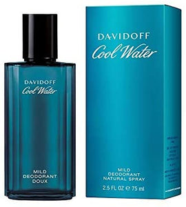 COOL WATER Mild Deodorant Natural Spray 75 ML