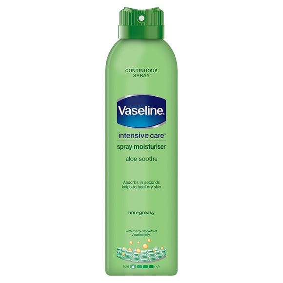 Vaseline Intensive Care Aloe Vera Spray Moisture 190ml