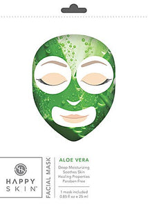 Happy Skin Facial Sheet Mask Aloe Vera