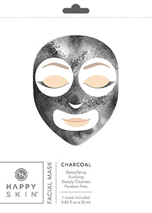 Happy Skin Face Sheet Mask Charcoal