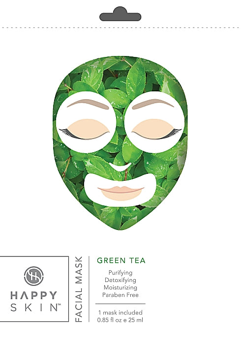 Happy Skin Face Sheet Mask Green Tea