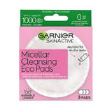 Garnier Micellar Reusable Eco Pads 3Pk | LA Image