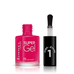 Rimmel Super Gel Nail Polish Sun Fun Daze | LA Image