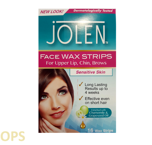 Jolen Face, Lip & Chin Wax Strips | LA Image