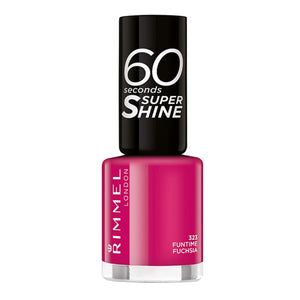 Rimmel 60 SEC Nail Polish Fun Time Fuschia | LA Image