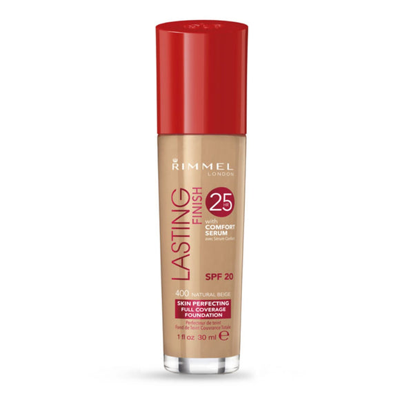 Rimmel Lasting Finish Foundation 400 Natural Beige