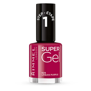Rimmel Super Gel Nail Polish Urban Purple | LA Image