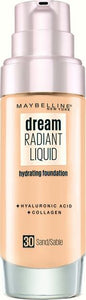 Maybelline Radiant liquid Foundation 30 Sand /Sable