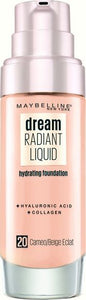 Maybelline Radiant Liquid Foundation 20 Cameo