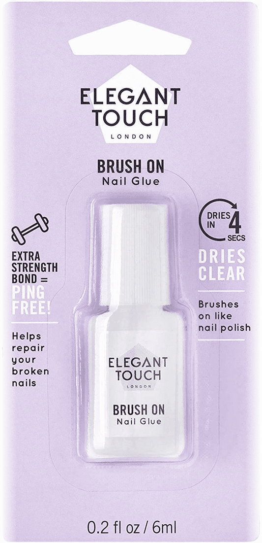 Elegant Touch Brush On Nail Glue | L.A. Image