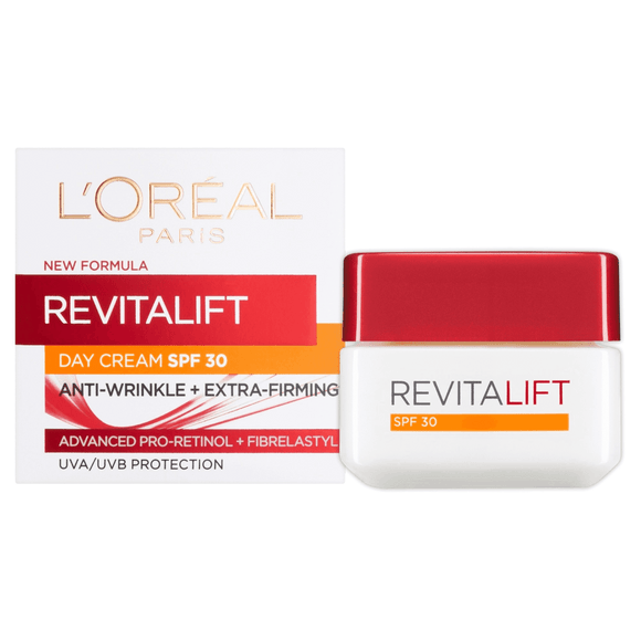 L'Oreal Revitalift Hydrating SPF 30 Day Cream | LA Image