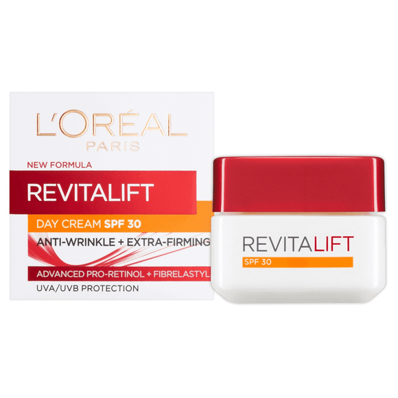 L'Oreal Revitalift Hydrating SPF 30 Day Cream | LA Image