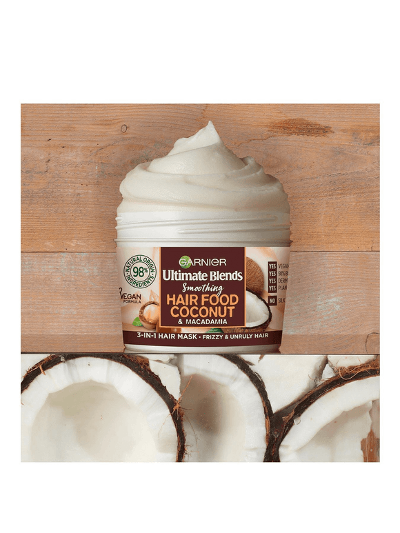 Garnier Ultamate Blends 3 in 1 Hair Mask Coconut 390ml | LA Image